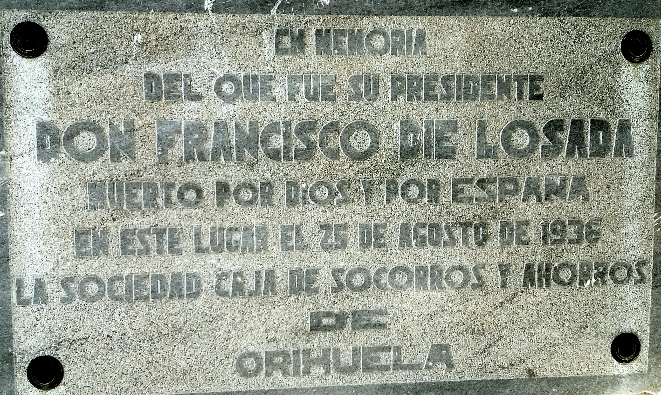 Biografías: Francisco Díe Losada.