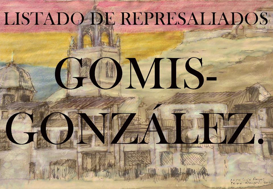 LISTADO DE REPRESALIADOS 27: GOMIS-GONZÁLEZ.
